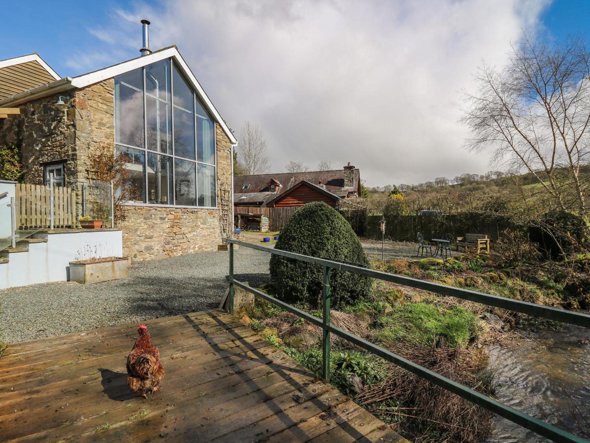 The Barn At Glanoer Villa Bettws Disserth Luaran gambar