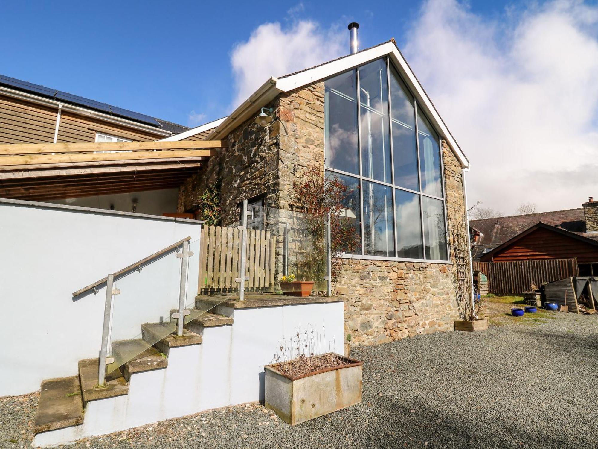 The Barn At Glanoer Villa Bettws Disserth Luaran gambar